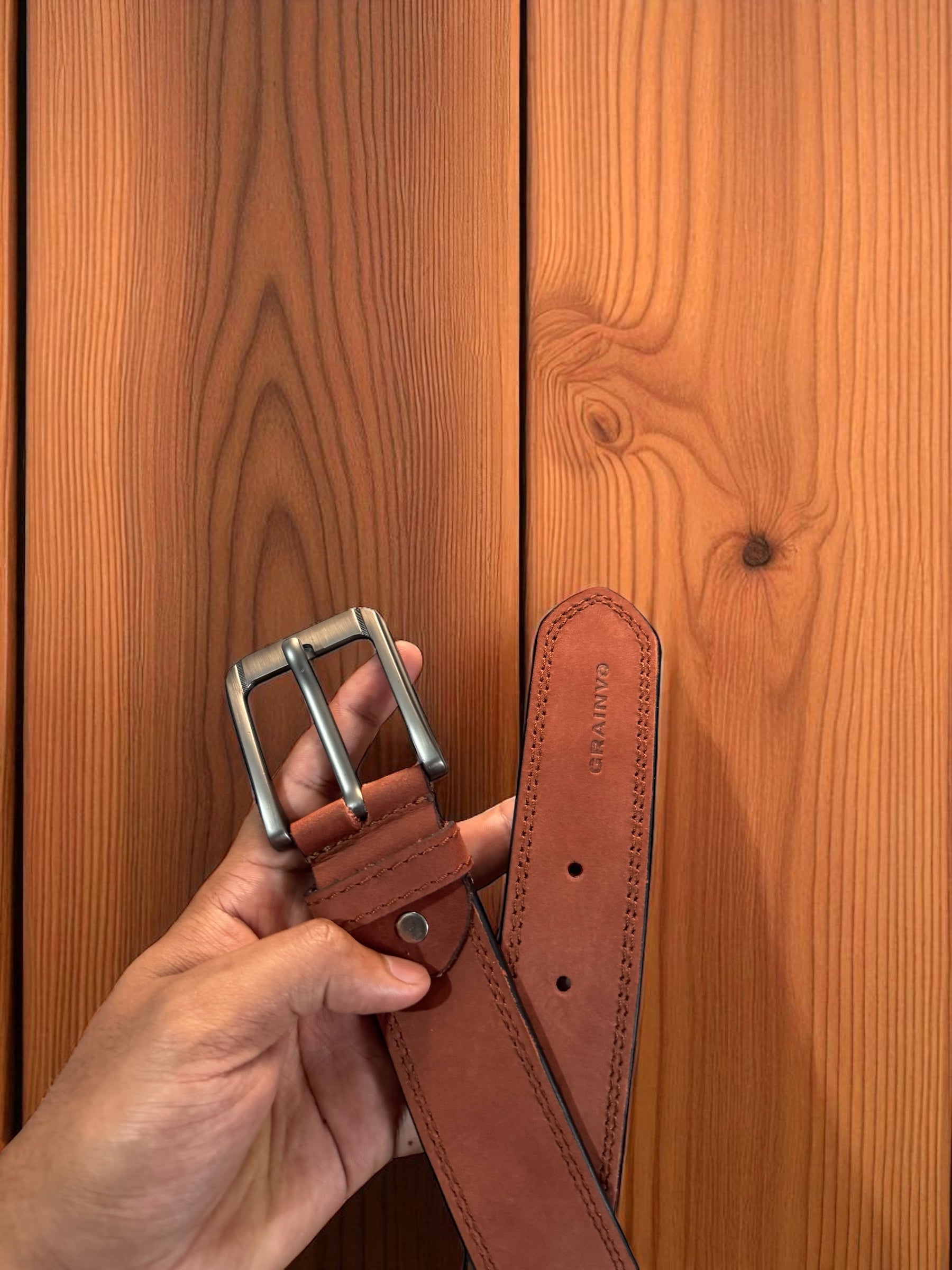 GRAINVO CORE GENUINE LEATHER BELT