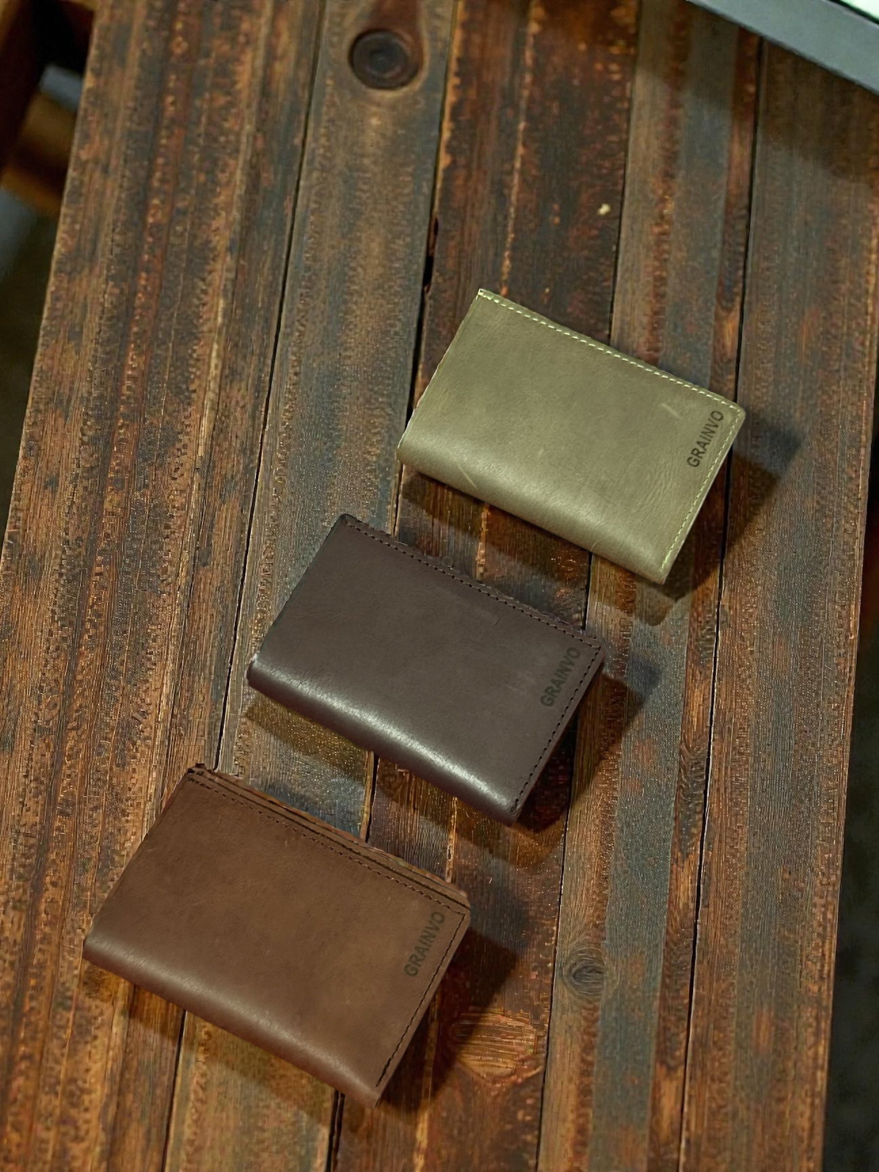 Grainvo Core Handmade Genuine Leather Wallet