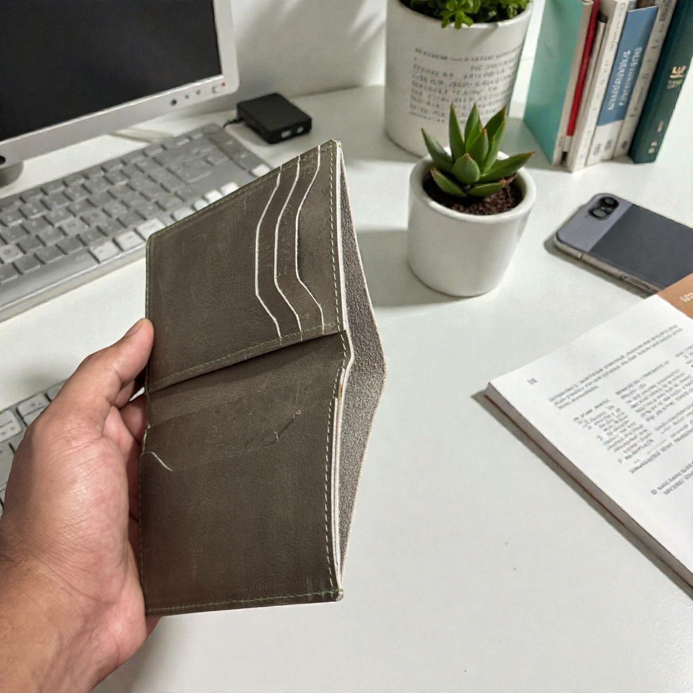 Grainvo Core Handmade Genuine Leather Wallet