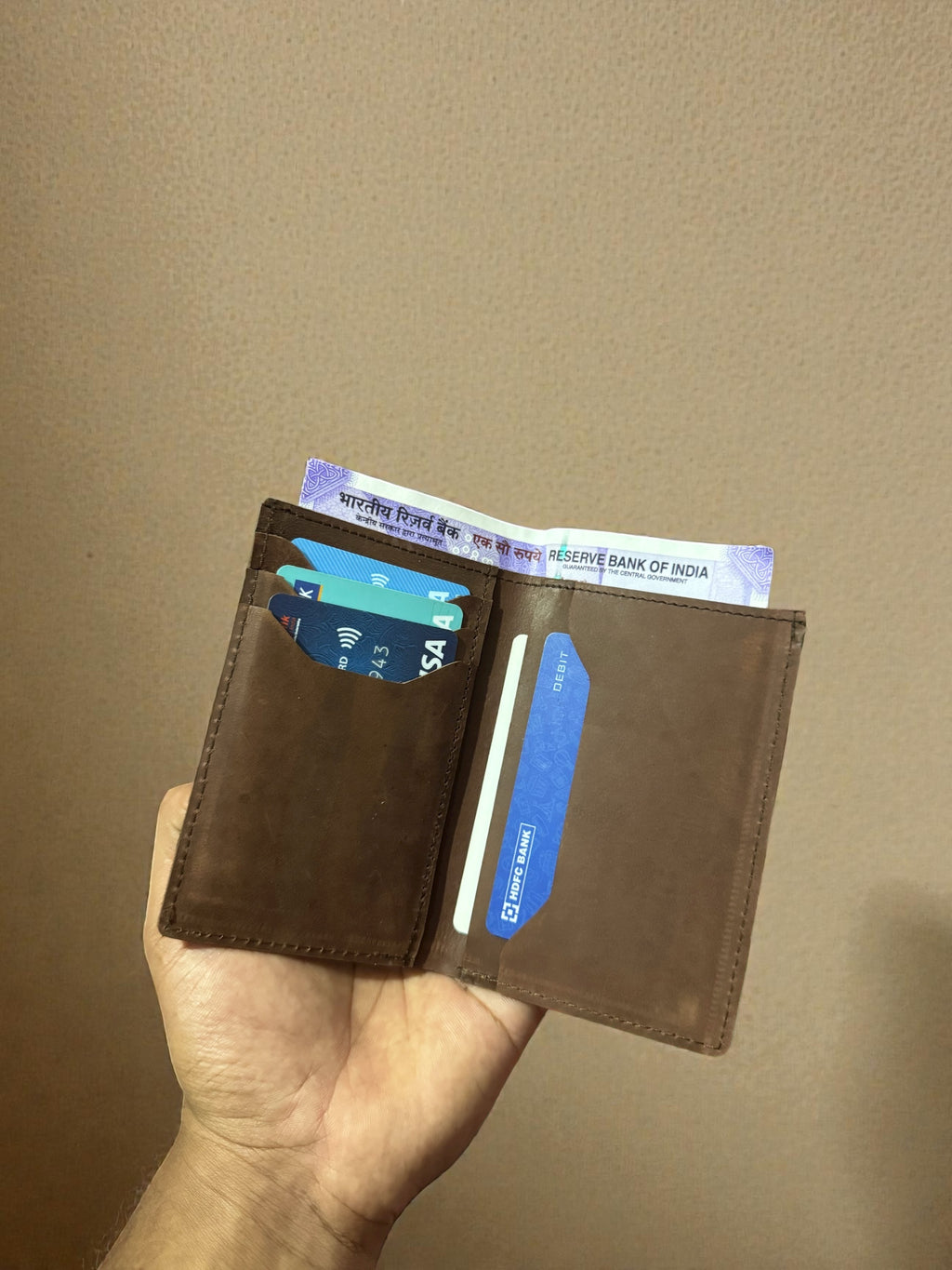 Grainvo Core Handmade Genuine Leather Wallet